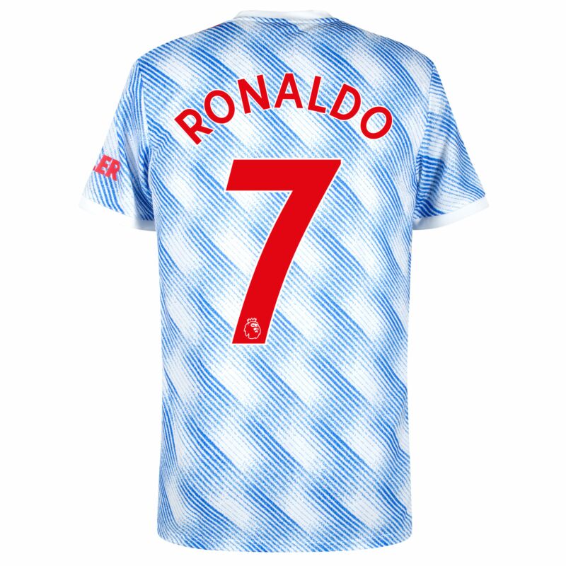 Manchester United 2021 2022 Official Jersey Long Sleeve EPL Ronaldo LS  Shirt (M)