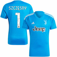 adidas Juventus Home GK Szczęsny 1 Jersey 2023-2024 (Official Printing)