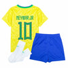 Minikit Nike Brasil Home Neymar Jr 10 2022-2023 (estampado estilo aficionado)