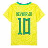 Minikit Nike Brasil Home Neymar Jr 10 2022-2023 (estampado estilo aficionado)