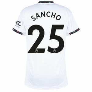 Adidas Manchester United Away Sancho 25 Trikot 2022-2023 (Premier League)