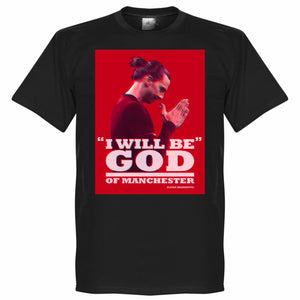 Zlatan God of Manchester Kids T-shirt - Black