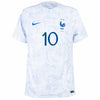 Nike Frankreich Visitante Mbappé 10 Trikot 2022-2023 (Offizielle Beflockung)