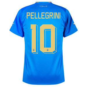 Puma Italy Home Pellegrini 10 Shirt 2022-2023 (Official Printing)