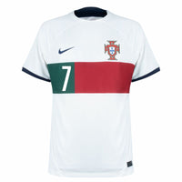 Nike Portugal Away Ronaldo 7 Shirt 2022-2023 (Official Printing)