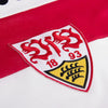 Camiseta Retro Copa VFB Stuttgart Local Hitzfeld 7 1977-1978 (Dorsal Retro Flock)