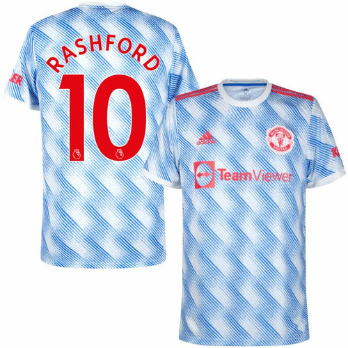 Camiseta Adidas Manchester United visitante Rashford 10 2021-2022 (Premier League)