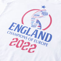England 2022 Winners T-shirt - White