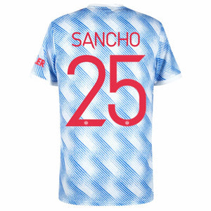 Adidas Man Utd Away Sancho 25 Shirt 2021-2022 (Cup Printing)