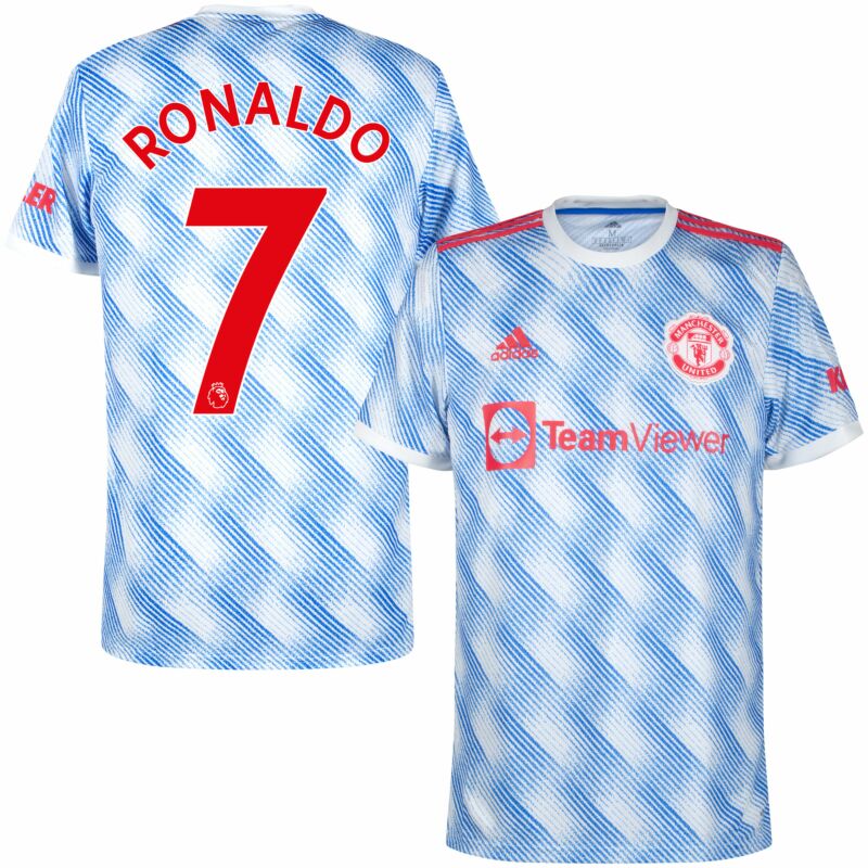 RONALDO #7 Manchester United Third Away Jersey 2021/22 By Adidas - Women