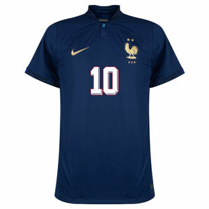 Nike Frankreich Home Zidane 10 Trikot 2022-2023 (1998 Retro Beflockung)