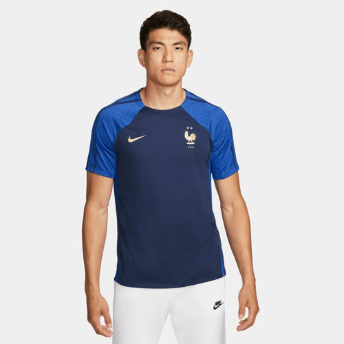 Nike Frankreich Dri-Fit Strike Camiseta - marino 2022-2023