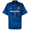 Camiseta visitante Umbro Manchester United 1992-1993 n.º 8 - Estado USADO (excelente) - Talla XL