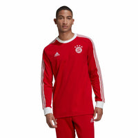 Camiseta adidas FC Bayern Munich Icons L/S - Roja