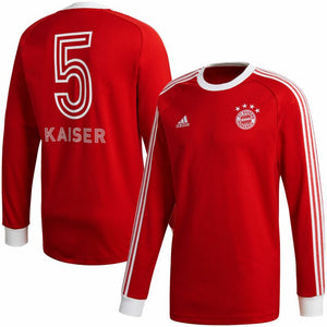 Adidas FC Bayern Munich Icons L/S Top - Red