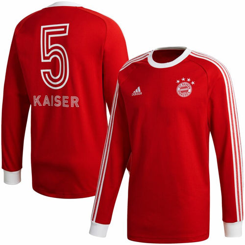 Adidas FC Bayern Munich Icons L/S Top - Red