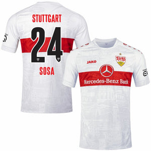 Jako VfB Stuttgart Home Sosa 24 Shirt 2022-2023 (Official Printing)