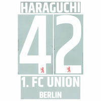 Haraguchi 24 (Offizielle Beflockung) - 22-23 Union Berlin Home