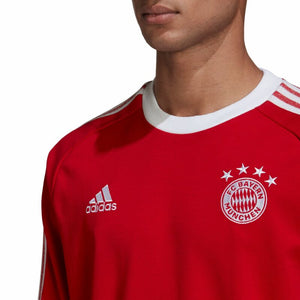 Camiseta adidas FC Bayern Munich Icons L/S - Roja