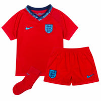 Kit de visitante de Inglaterra Nike para bebé 2022-2023