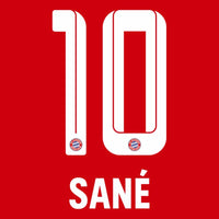 Sané 10 (Offizielle Beflockung) - 21-23 Bayern Múnich Local