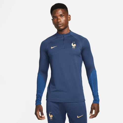 Camiseta de entrenamiento Nike France Dri-fit Strike - azul marino 2022-2023