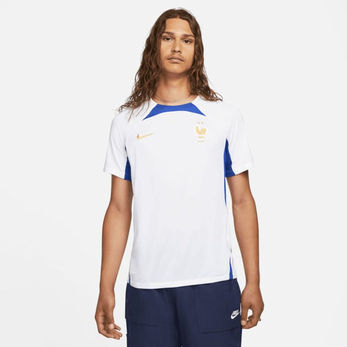 Nike Camiseta Frankreich Dri-Fit Strike - blanco 2022-2023