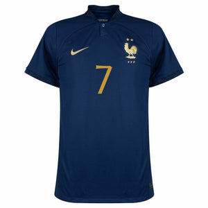 Nike Frankreich Home Griezmann 7 Trikot 2022-2023 (Offizielle Beflockung)