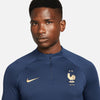 Camiseta de entrenamiento Nike France Dri-fit Strike - azul marino 2022-2023