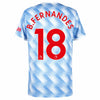Camiseta Adidas Manchester United visitante B.Fernandes 18 2021-2022 (Premier League)