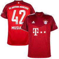 Adidas FC Bayern München Musiala 42 Home Trikot 2021-2022
