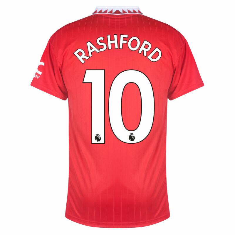 Adidas Manchester United Home Rashford 10 Trikot 2022-2023 (Premier Le ...