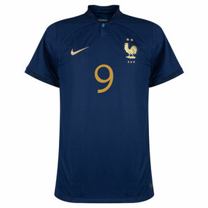Nike Frankreich Giroud 9 Trikot 2022-2023 (Offizielle Beflockung)