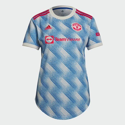 Camiseta de visitante del Manchester United de Adidas para mujer 2021-2022