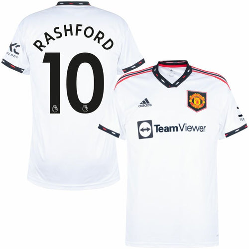 Camiseta adidas Manchester United visitante Rashford 10 2022-2023 (Premier League)
