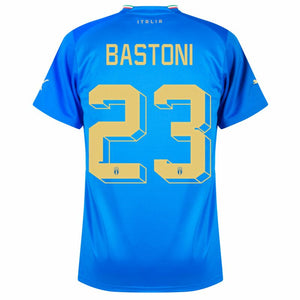 Puma Italy Home Bastoni 23 Shirt 2022-2023 (Official Printing)