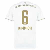 Adidas Bayern München Away Kimmich 6 Trikot 2022-2023 (Offizielle Beflockung)