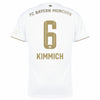 Adidas Bayern München Visitante Kimmich 6 Trikot 2022-2023 (Offizielle Beflockung)