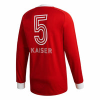 Camiseta adidas FC Bayern Munich Icons L/S - Roja