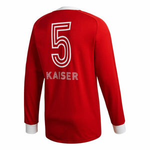 Camiseta adidas FC Bayern Munich Icons L/S - Roja