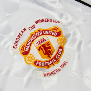 Adidas Manchester United 1991 Away Shirt - USED Condition (Great) - EUROPEAN CUP WINNERS CUP WINNERS 1991 - Size XL