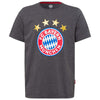 Camiseta con el logotipo del Bayern de Múnich, color gris