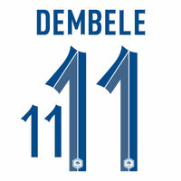 Frankreich Away Dembele 11 (Offizielle Beflockung) - 2022-2023