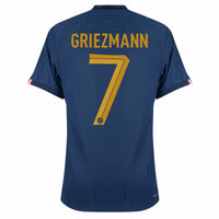 Nike Frankreich Dri-Fit ADV Match Home Griezmann 7 Trikot 2022-2023 (Offizielle Beflockung)