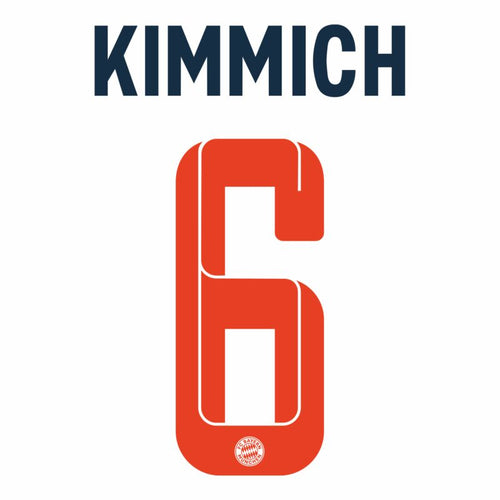 Kimmich 6 (Offizielle Beflockung) 21-22 Bayern München