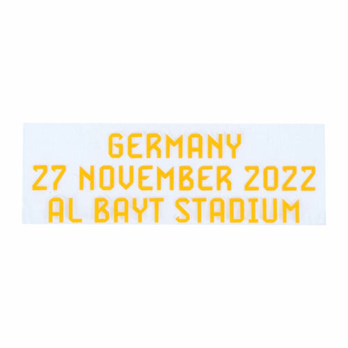 Fichaje oficial de la jornada del Mundial 2022 España vs Alemania 27 de noviembre de 2022 (España Local)