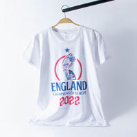 England 2022 Winners Road to Victory Women's T-shirt - White