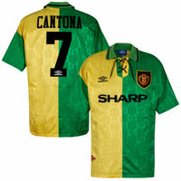 Umbro Manchester United 1992-1994 3rd Shirt Cantona 7 - USED Condition (Good) - Size XL