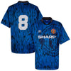 Camiseta visitante Umbro Manchester United 1992-1993 n.º 8 - Estado USADO (excelente) - Talla XL