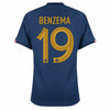 Nike Frankreich Dri-Fit ADV Match Home Benzema 19 Trikot 2022-2023 (Offizielle Beflockung)